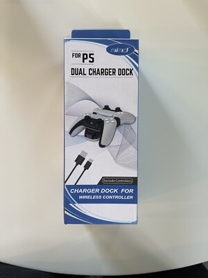 ps5 controller charging dock by mimd for ps5 controller