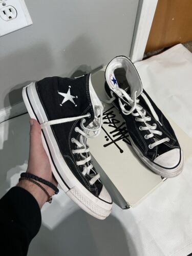 Size 11 - Converse Stussy x Chuck 70 High Black | eBay Size 11 - Converse Stussy x Chuck 70 High Black | eBay