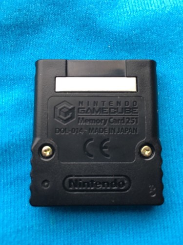 Nintendo Gamecube Memory Card - 251 Block