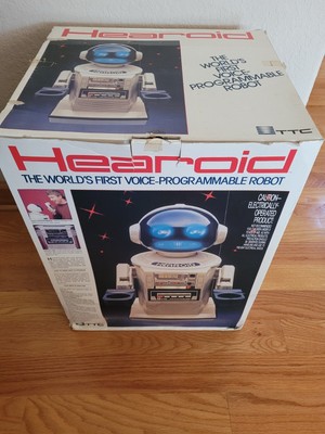 Vintage Hearoid Tomy Omnibot Robot Japan Voice Command Module Tray UNTESTED
