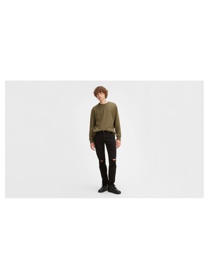 

LEVI STRAUSS - CO Мужские черные зауженные джинсы, джинсовые джинсы, Черный, 45114481