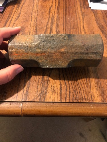 REALISTIC FOAM RUSTY WEAPON TOOL HALLOWEEN HORROR MOVIE Sledgehammer Head PROP