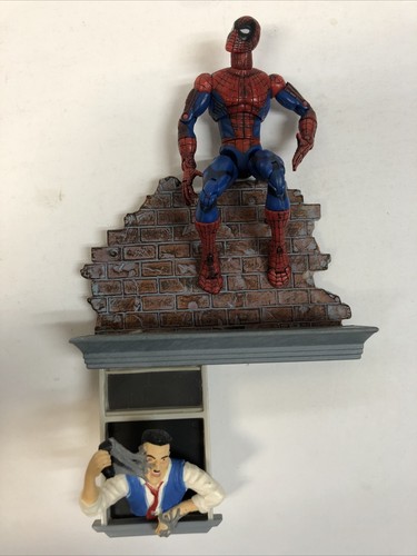 ToyBiz Magnetic Spider-man Wall-Mountable 2002 Complete Mint | eBay
