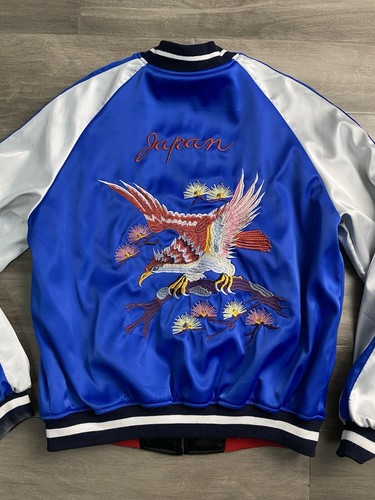 SAPEur REVERSIBLE SOUVENIR JKT XL スカジャン SAPEur REVERSIBLE SOUVENIR JKT Sukajan (Japanese Souvenir