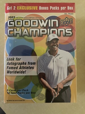 2023 Upper Deck Goodwin Champions Box Factory Sealed