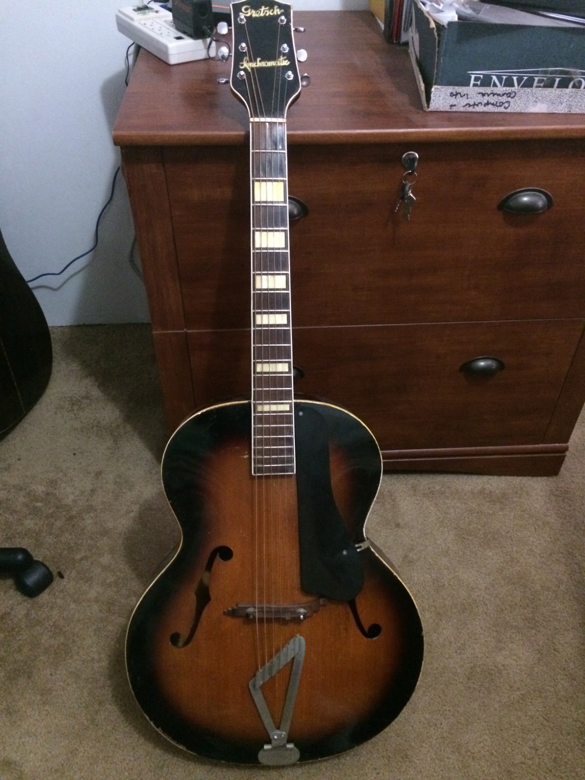 VINTAGE Gretsch Synchromatic Acoustic Archtop Guitar - DJANGO tone 1947-48