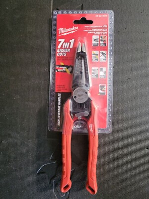 Milwaukee 48-22-3078 7IN1 High-Leverage Combination Pliers