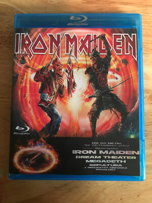 Iron Maiden - Live at Rock in Rio 2022 Blu-ray Bruce Dickinson Nicko McBrain