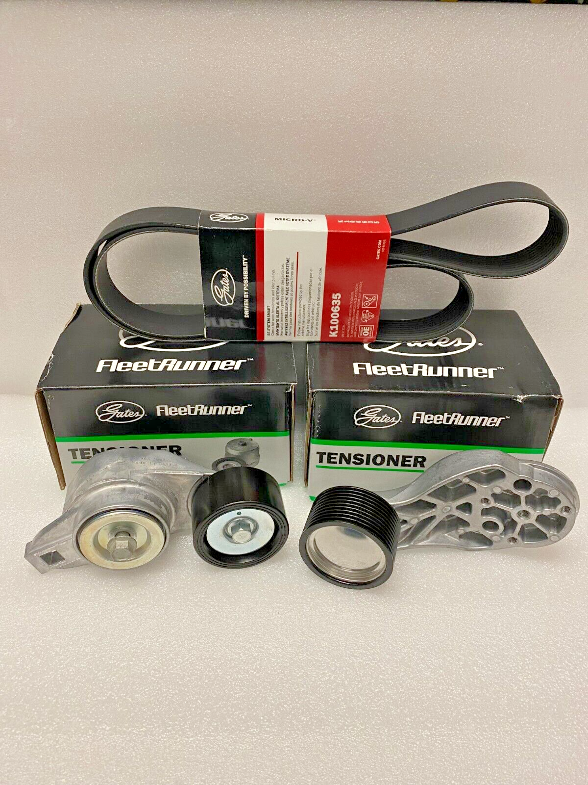 GENUINE GATES Volvo D13 TENSIONER KIT WITH BELT 22696301