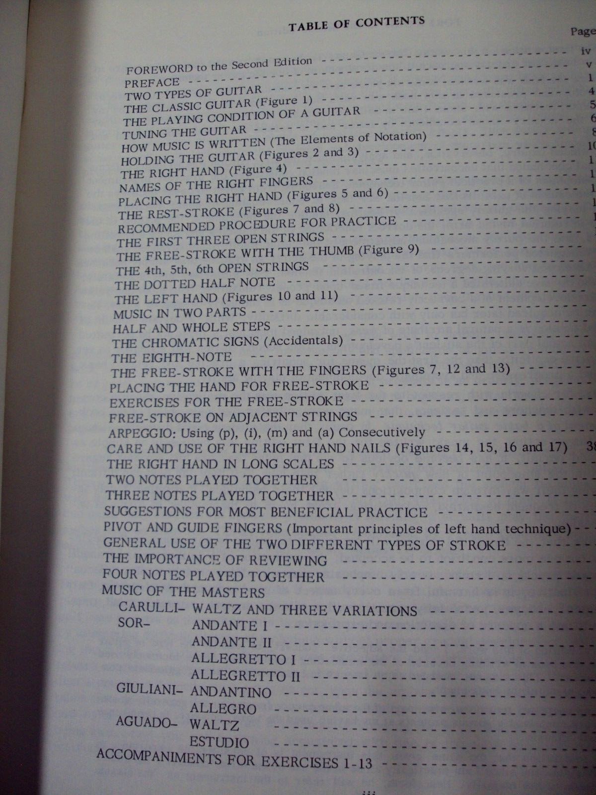 Lot/2 AARON SHEARER Classic Guitar Technique VOL 1 / VOL 2 Belwin Mills 1969 PB