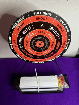 Vintage Dart LOVERS Playing Party Novelty Shot Glasses SET Enthusiasts