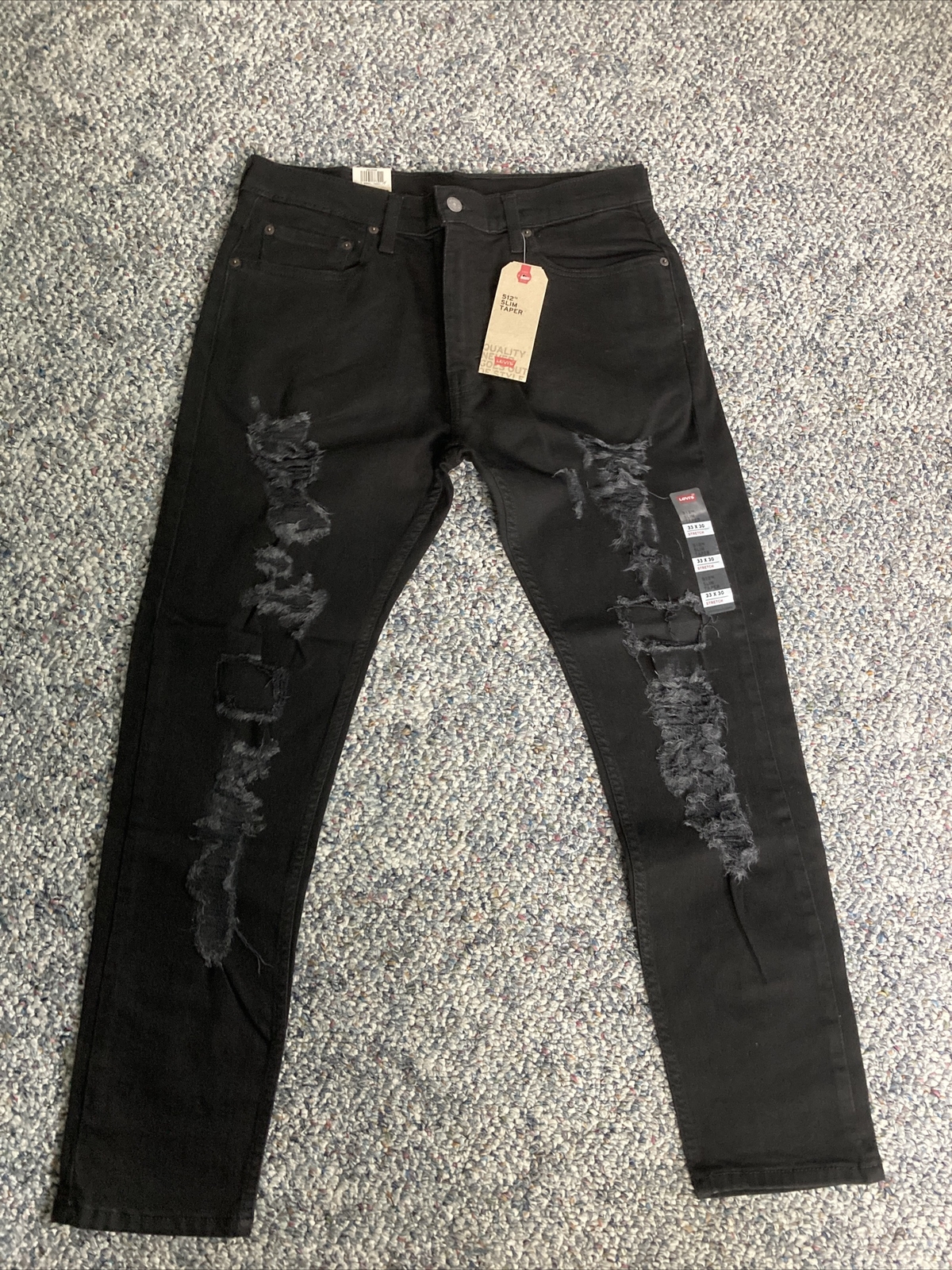 Джинсы NWT Levis 512 Slim Taper Stretch 