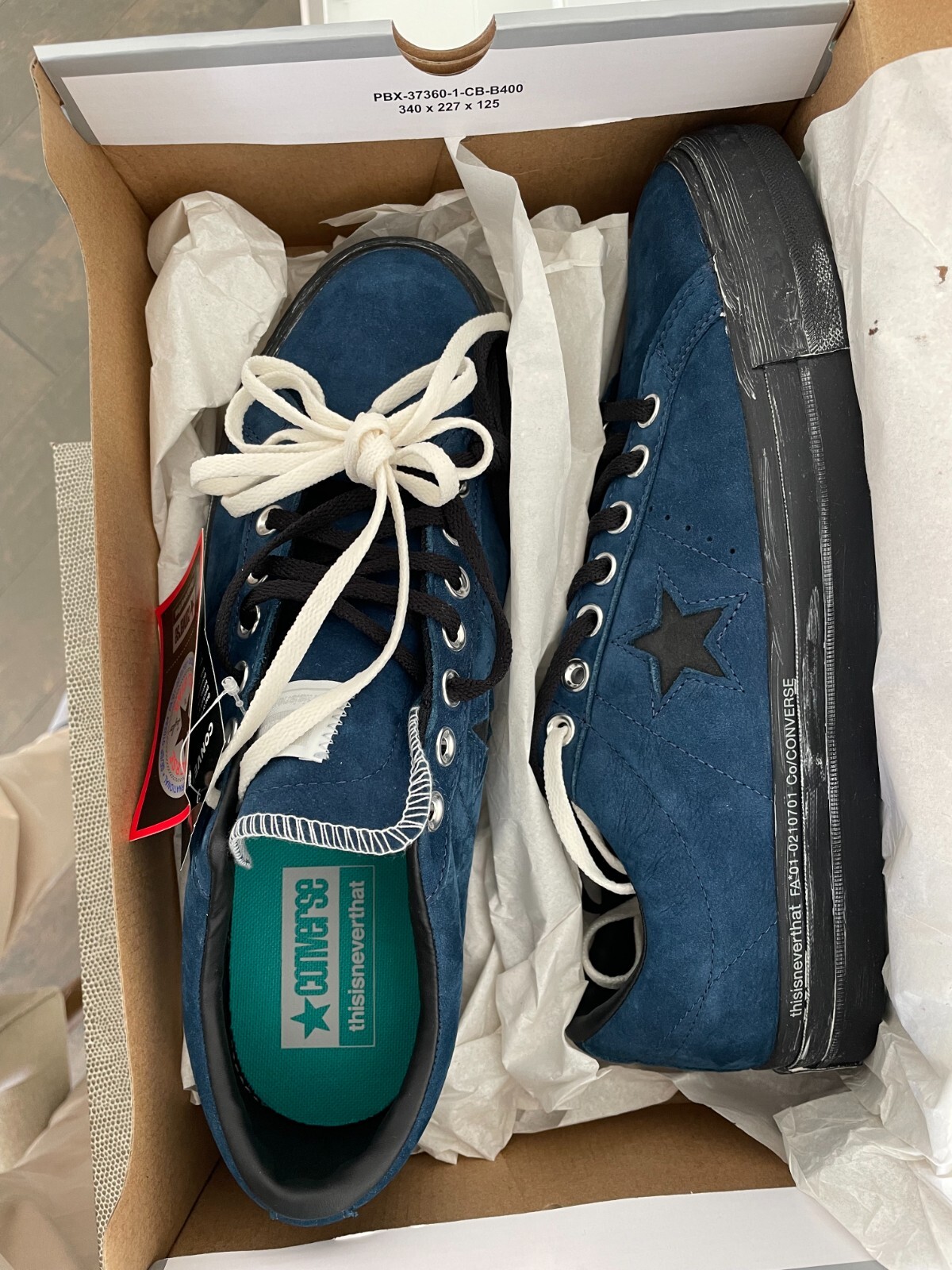 Size 12 - Converse One Star Low x thisisneverthat New Size 12 - Converse One Star Low x thisisneverthat New