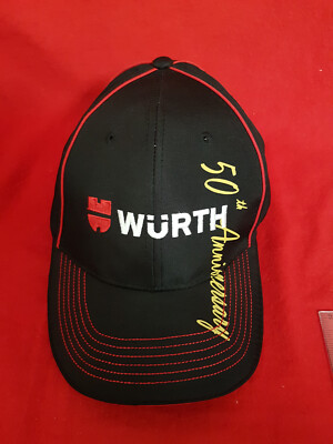 Wurth Tools Canada 50th Anniversary Hat. Adjustable. Clearly Unworn.