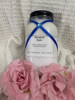 Elizabeth Rylee Handcrafted Laundry Detergent Scented Kaden s Island Escape