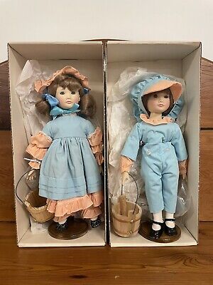 Suzanne Gibson Jack & Jill Dolls From Reeves International New In Box