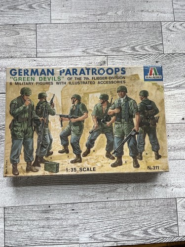 Italeri - German Paratroops “Green Devils” - 1/35 - #311 | eBay