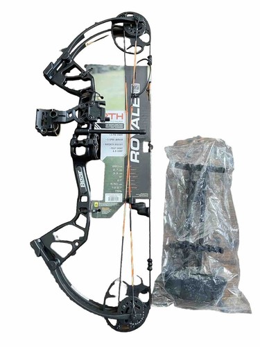 Bear Archery Royale - RTH - LH - 5-50lbs - 12-27" Compound Bow - Black Left Hand