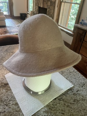 Zara Felt Tan Floppy Hat