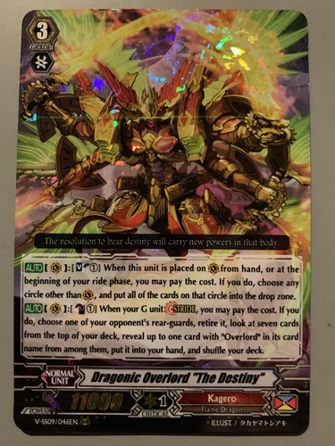 CARDFIGHT VANGUARD DRAGONIC OVERLORD 