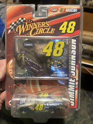 NASCAR Winners Circle #48 - Jimmie Johnson - Lowes 2 X Champion - 1:64 Scale Car