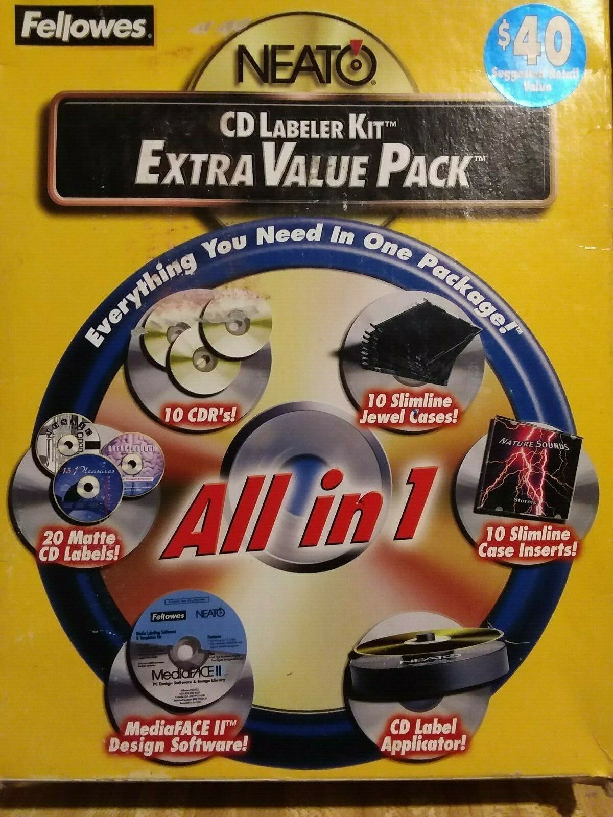 CD Laberer Kit  Extra Value Pack