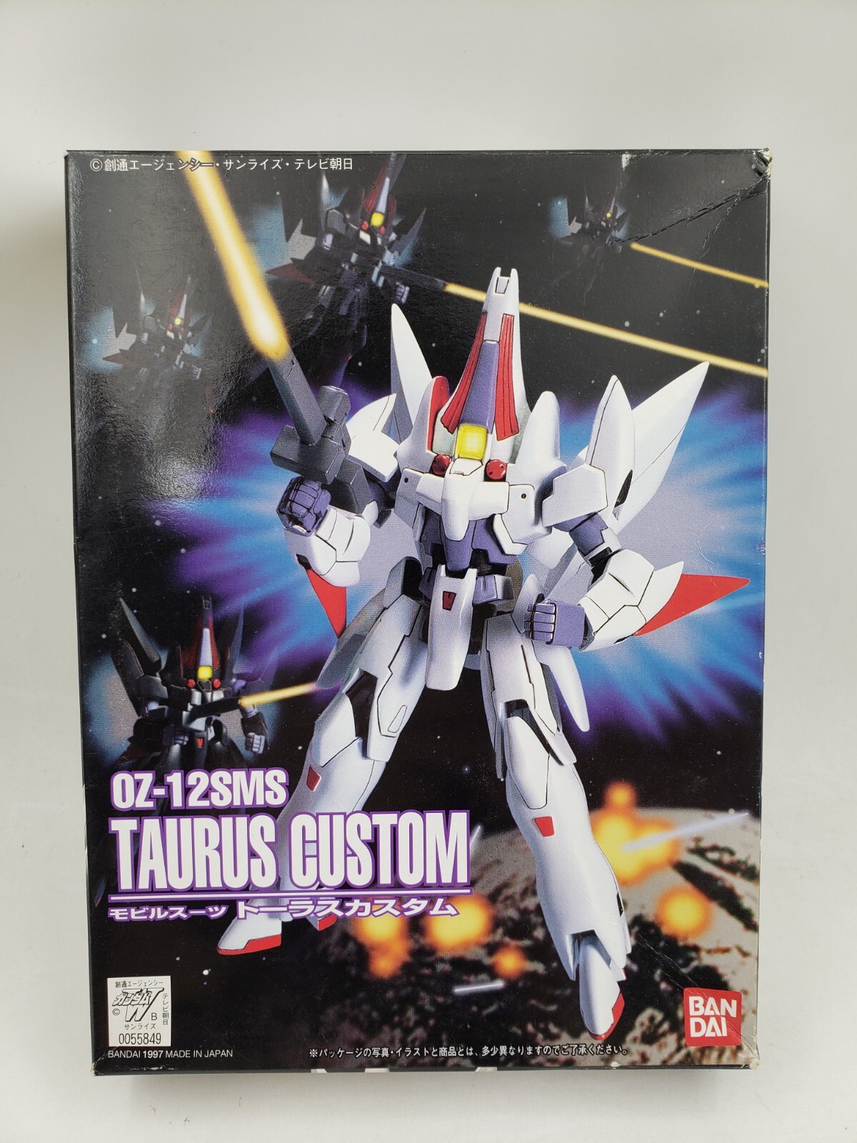 Gundam Wing W OZ-12SMS Taurus Custom LM Limited Plastic