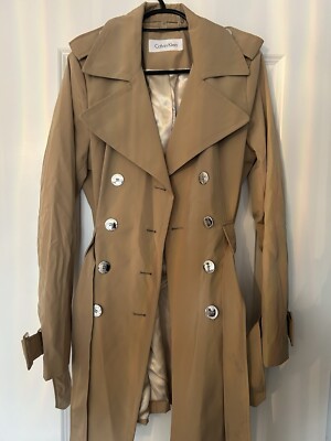 calvin klein trench coat women