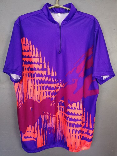 VENTAGE MEN'S SHIRT MARCEL CLAIR CYCLING BICYCLE BIKE JERSEY CAMISETA SIZE XL