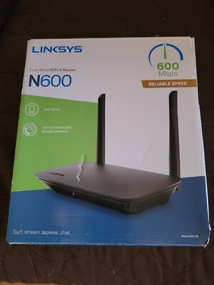 Linksys dual band wifi 4 router