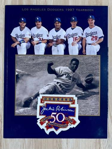 MLB - ドジャース　1997 イヤーブック MLB Vintage 1997 Dodgers Yearbook 50th Anniversary Jackie
