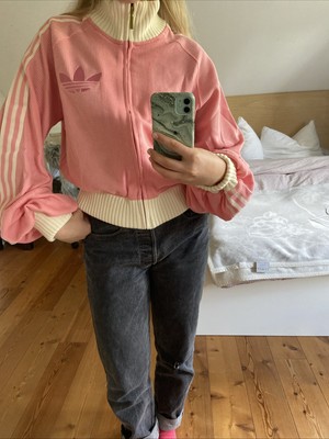 ジャケット adidas 70s oversized track jacket pink CLOTHING - 70s Oversized Track Jacket - Pink | adidas Oman