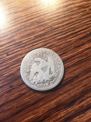 1853 Seated Liberty Quarter - Early US Type Coin