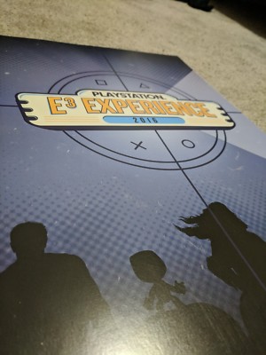 SONY Playstation E3 Experience Event Collector's Poster 17 x 11 Inches
