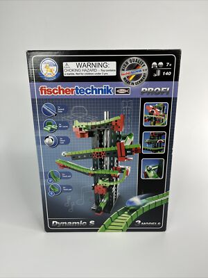 Dynamic S Marble Run Building Construction Set Fischertechnik 536620 New