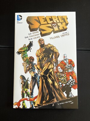 SECRET SIX Vol 1 Villains United TPB OOP NEW 2015 Gail Simone DC Infinite Crisis