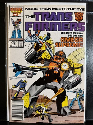 Transformers #19 (1986 Marvel) 1st Omega Supreme - Free Combine Shipping