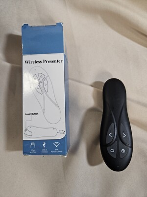 Green Laser Pointer Presentation Slide Clicker Rechargeable Wireless