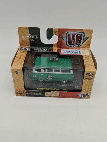 M2 machines 1965 ford falcon club wagon walmart exclusive 1/64 Limited Edition