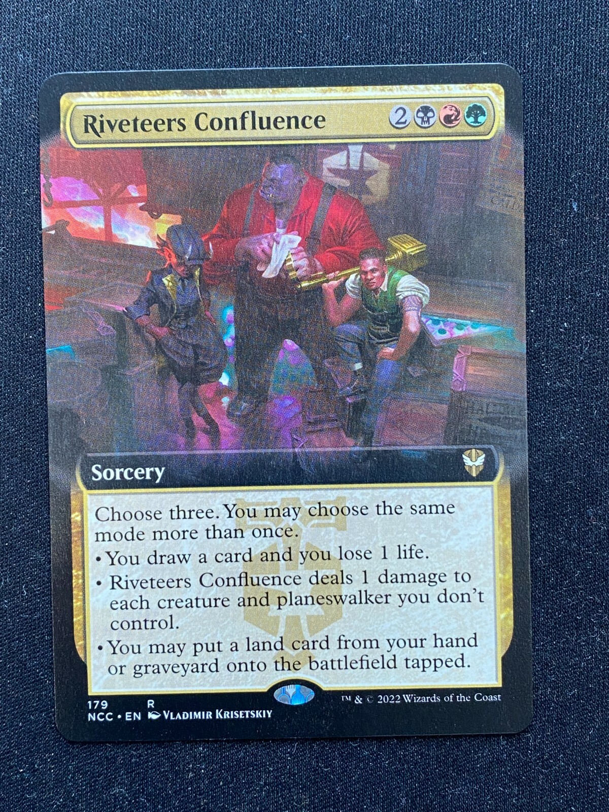 Riveteers Confluence EXTENDED Streets of New Capenna MTG EBG