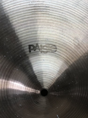 Paiste Ludwig Standard 18 Inch Medium, Black Label Logo, Swiss Made, VGC