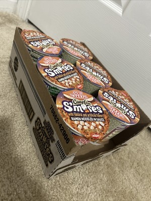 CAMPFIRE S'MORES Nissin Ramen Cup Noodles  Limited Edition! 6 PACK