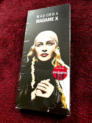 MADONNA SEALED MADAME X CD LONGBOX TARGET SPECIAL TOUR LP SET PROMO HYPE STICKER