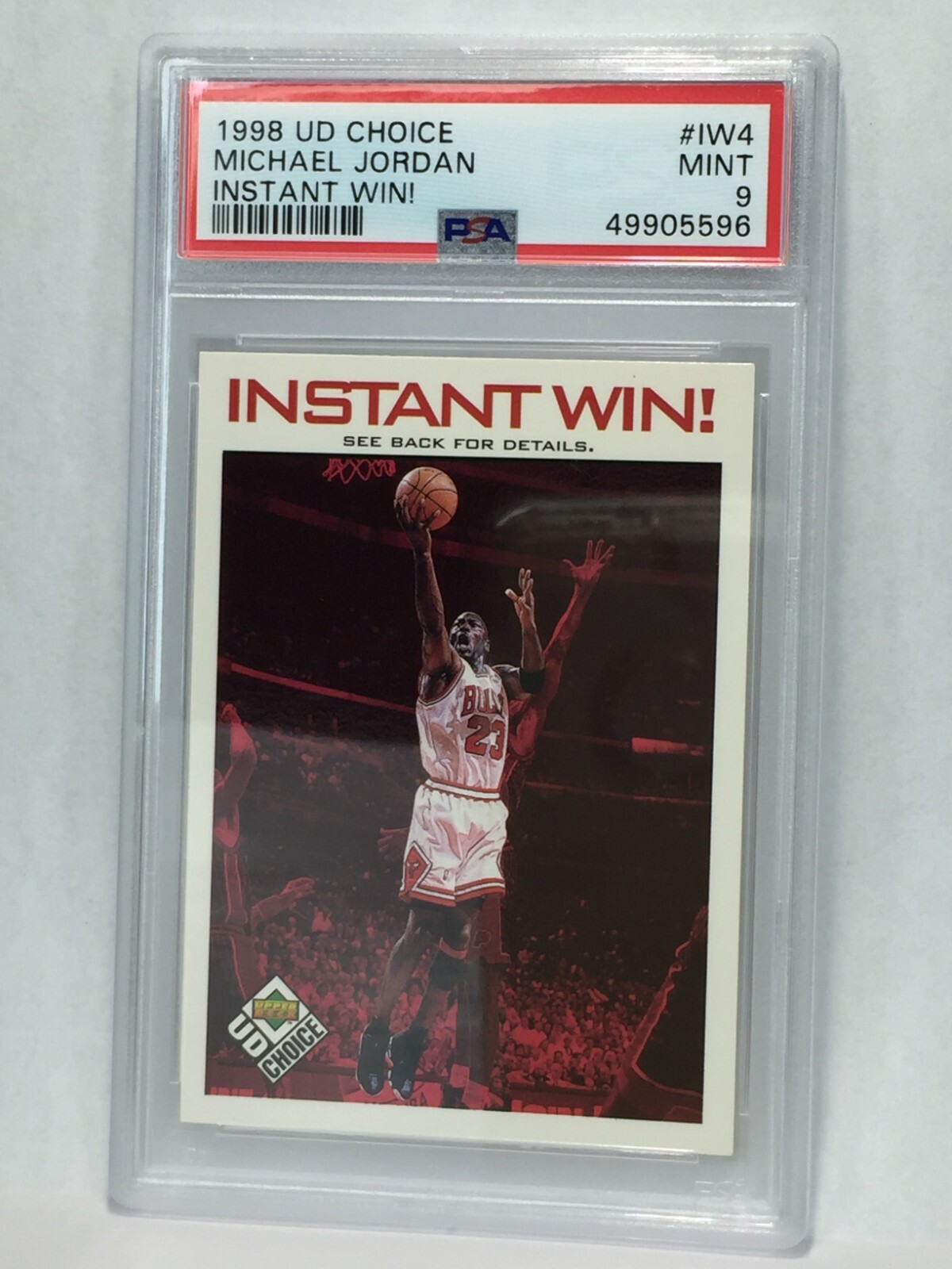 MICHAEL JORDAN NBA CARD　100枚限定　1998　⑭ MICHAEL JORDAN 1998 Upper Deck MJ Time Frame Card #21 Jordan