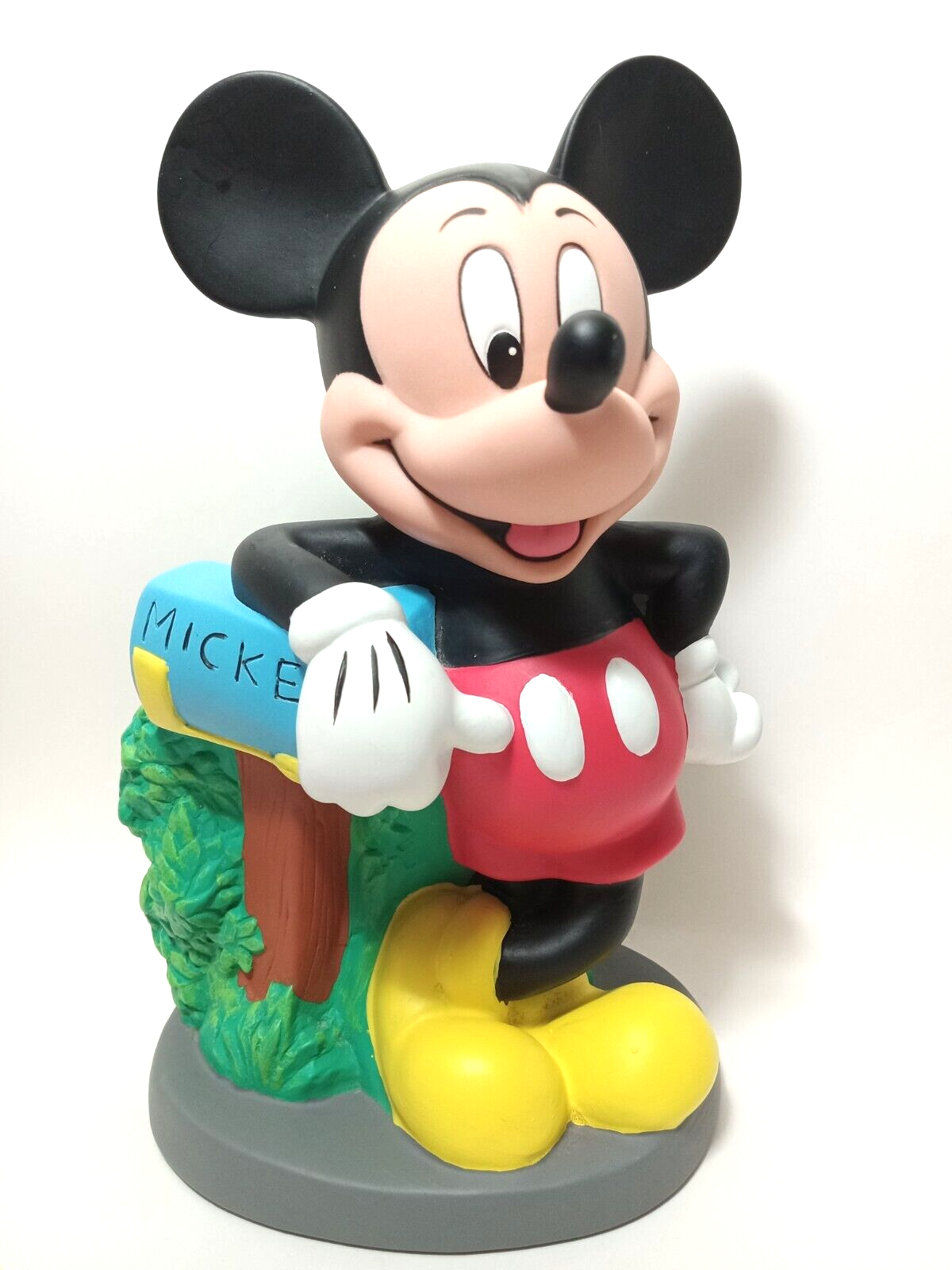 Disney Mickey Mouse Mail Box Coin Piggy Bank | eBay