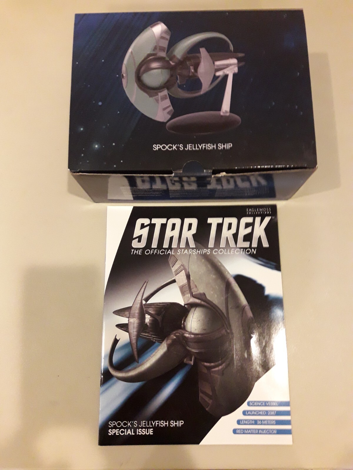 スタートレック イーグルモス スポック Jellyfish Ship Eaglemoss Collection Star Trek SPOCK'S JELLYFISH SHIP