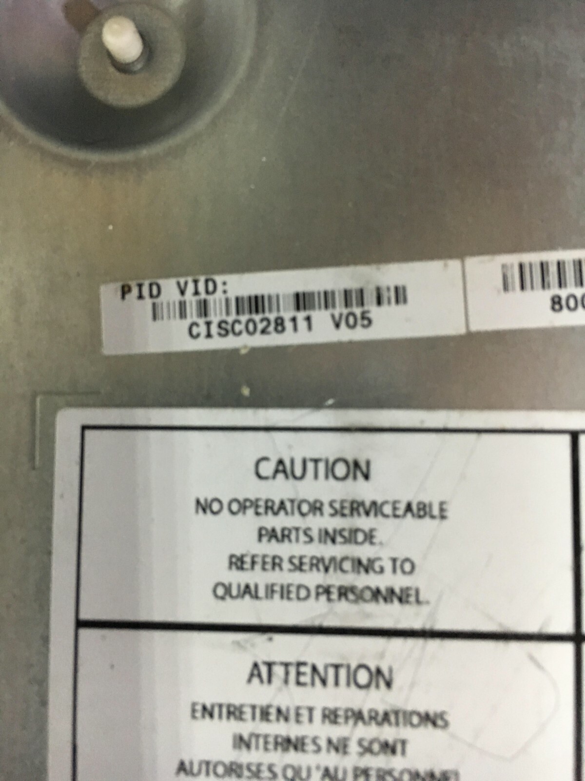 Cisco 2811 V05 Integrated Services Router w/64mb CF Card