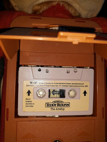 Vintage 1984 1985 Teddy Ruxpin Cassette tape included