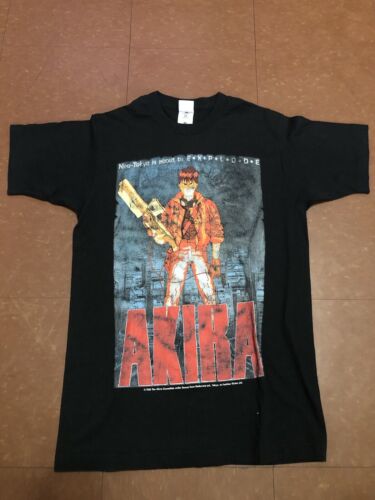 Vintage Rare Akira Shirt 1988 Size Medium Black 80s Anime | eBay Vintage Rare Akira Shirt 1988 Size Medium Black 80s Anime | eBay
