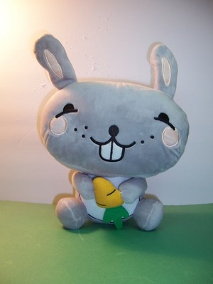 PETTO Bunny Rabbit - MINKI - Gray Plush - Exclusive Books-A-Million - 12'' - Ex. 